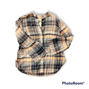 Ann Taylor Loft Long Sleeve Button Down Shirt